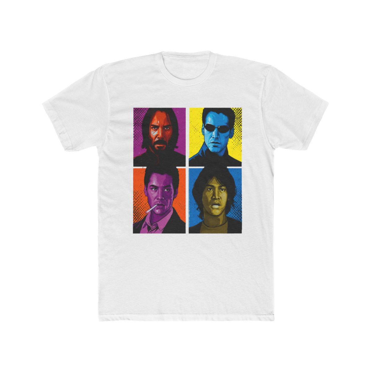 Keanu Reeves Moovies Pop Art T Shirt, All Sizes (mw-346)
